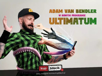 Toruń Wydarzenie Stand-up Adam Van Bendler z nowym programem "Ultimatum"