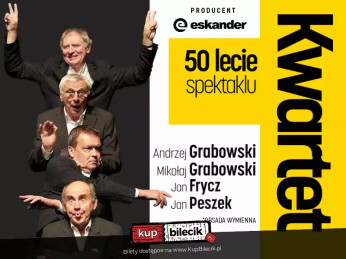 Inowrocław Wydarzenie Spektakl Kwartet - 50 lecie spektaklu