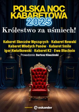 Toruń Wydarzenie Kabaret Polska Noc Kabaretowa 2025