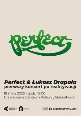 Toruń Wydarzenie Koncert „Perfect powraca” | koncert zespołu Perfect i Łukasza Drapały
