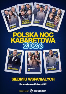 Toruń Wydarzenie Kabaret Polska Noc Kabaretowa 2026