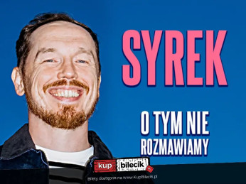 Toruń Wydarzenie Stand-up Toruń / Antoni Syrek-Dąbrowski / O tym nie rozmawiamy / 12.05.26 g.19.00