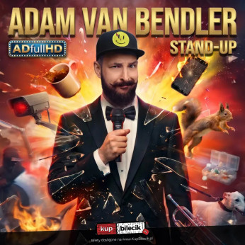 Toruń Wydarzenie Stand-up Adam Van Bendler z nowym programem "ADfullHD"