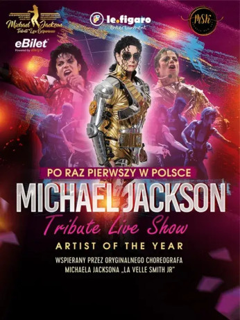 Toruń Wydarzenie Koncert Tribute Live Show Michael Jackson : "Michael Jackson Tribute Live Experience" Saschy Pazdery