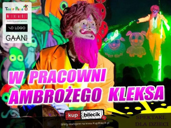 Inowrocław Wydarzenie Spektakl Spektakl UV "W pracowni Ambrożego Kleksa"