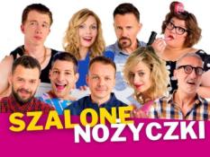 Inowrocław Wydarzenie Spektakl Szalone Nożyczki - Hit teatralny w gwiazdorskiej obsadzie, spektakl w którym finał ustala widownia!