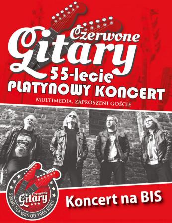 Toruń Wydarzenie Koncert CZERWONE GITARY NA BIS PLATYNOWY KONCERT 55-LECIA
