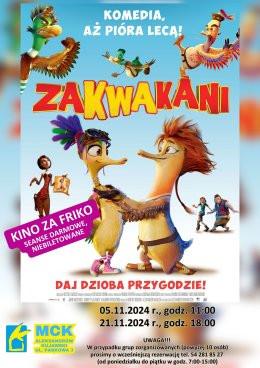 Aleksandrów Kujawski Wydarzenie Film w kinie Zakwakani - Kino za friko! (seanse darmowe, niebiletowane)