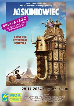 Aleksandrów Kujawski Wydarzenie Film w kinie Jaskiniowiec - Kino za friko! (seanse darmowe, niebiletowane)