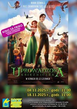Aleksandrów Kujawski Wydarzenie Film w kinie Uprowadzona księżniczka - Kino za friko! (seanse darmowe, niebiletowane)