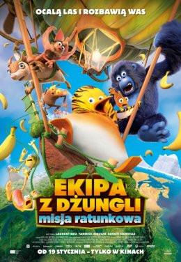 Aleksandrów Kujawski Wydarzenie Film w kinie Ekipa z dżungli. Misja ratunkowa - Kino za friko! (seanse darmowe, niebiletowane)