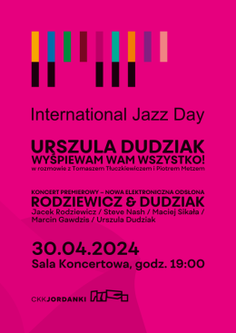 Toruń Wydarzenie Koncert Urszula Dudziak & Rodziewicz Quartet