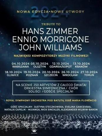 Toruń Wydarzenie Koncert Tribute to Hans Zimmer, Ennio Morricone, John Williams