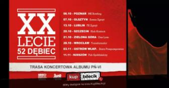 Toruń Wydarzenie Koncert XX-lecie 52 Dębiec w Kombinacie Kultury